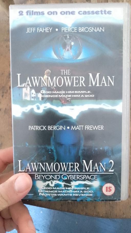 Buy & Sell Falconwood South East London - Photos for The lawnmower man and 2. 2 Films on one tape