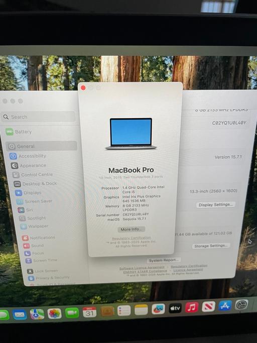 Buy & Sell Small Heath Birmingham - Photos for MacBook Pro Quod core i5 8gb RAM Touchbar