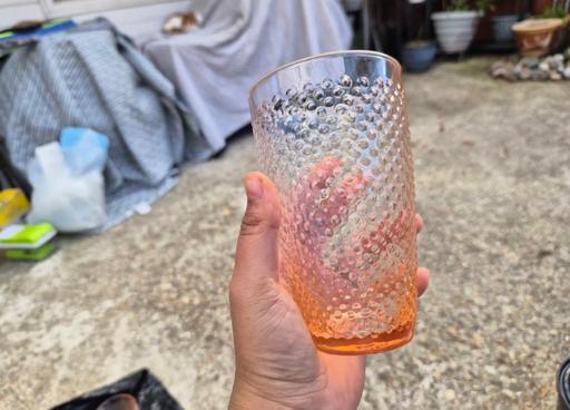 Buy & Sell Cranford Hounslow - Photos for Coral pink Glass and jug set