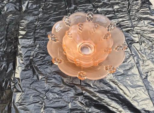 Buy & Sell Cranford Hounslow - Photos for Set of coral pink glass bowls