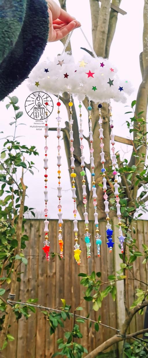Buy & Sell Erdington Birmingham - Photos for 🌈New Year Chakra Bones Cloud Suncatcher