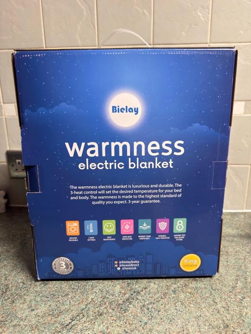 Buy & Sell Cranford Hounslow - Photos for Bielay Warmness Electric Blanket
