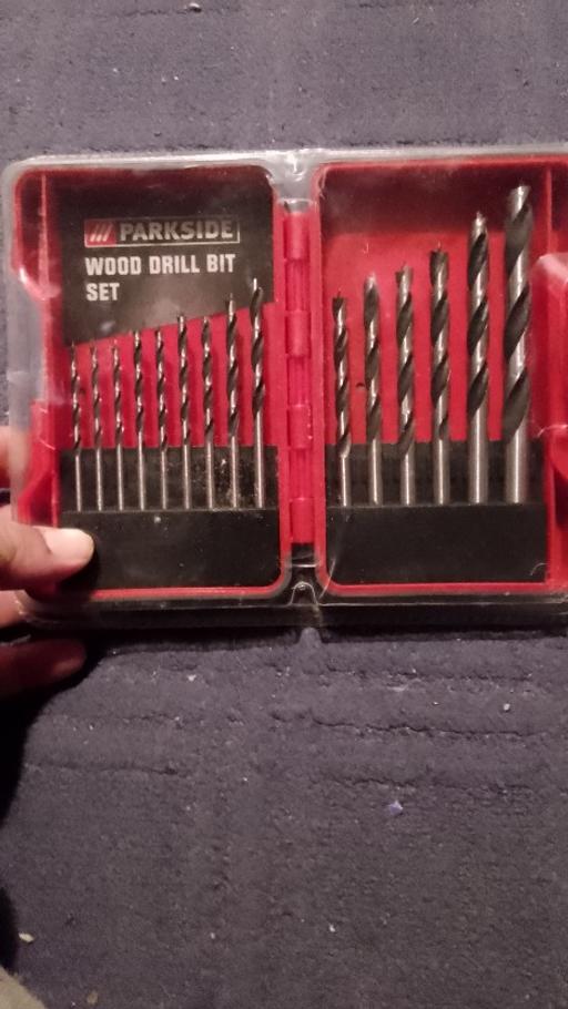 Buy & Sell Falconwood South East London - Photos for Parkside wood drill bit set 15 pieces