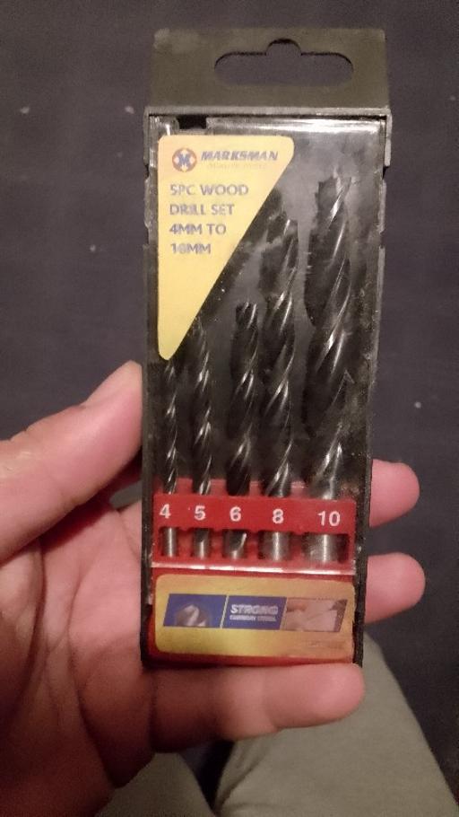 Buy & Sell Falconwood South East London - Photos for 5 Piece wood drill bit set