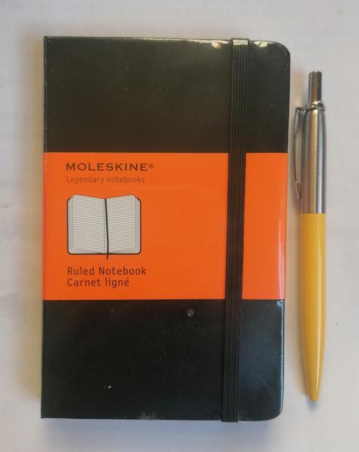 training Sneinton Nottingham - Photos for Moleskine notebook and parker pen.
