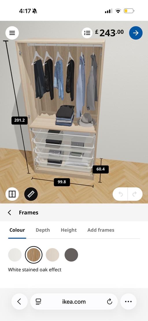Buy & Sell Sheffield City Centre Sheffield - Photos for IKEA pax wardrobe