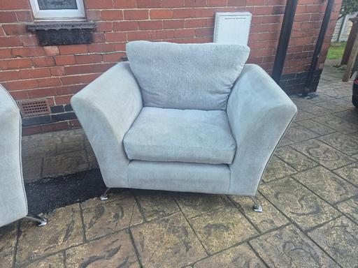 Buy & Sell Burngreave Sheffield - Photos for grey sofa and chair