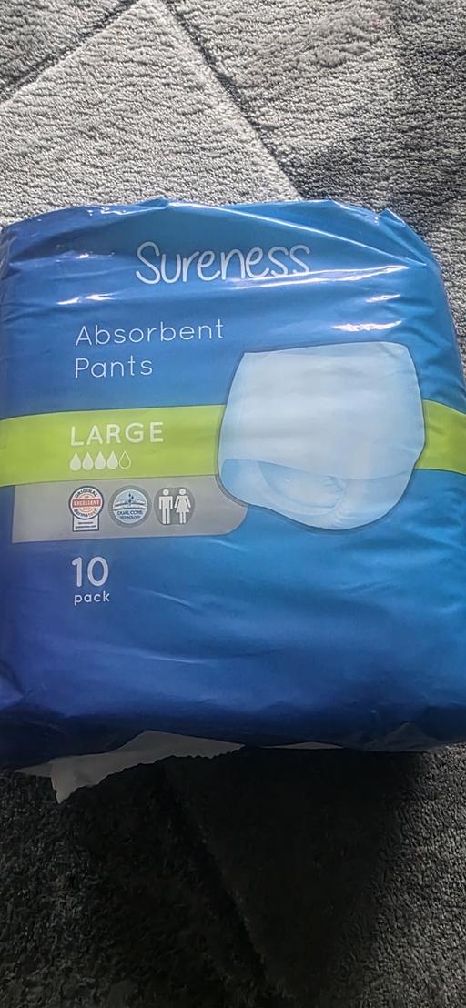 Buy & Sell French Walls Sandwell - Photos for Sureness Absorbent Pants Large x10pk