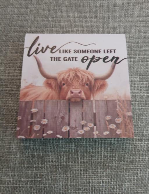 Buy & Sell Bradley Fold Trading Estate Bury - Photos for Wooden Plaque New