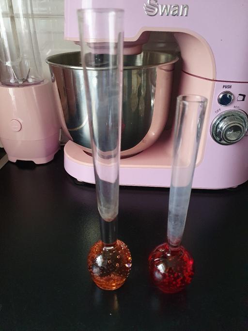 Buy & Sell Upper Gornal Dudley - Photos for vintage paperweight bud vases x 2