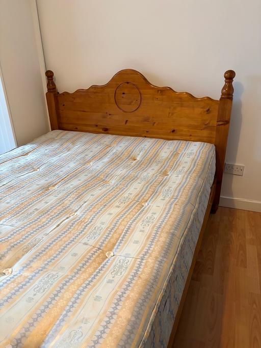Buy & Sell Hall Green Birmingham - Photos for Wooden Bed Frame + FREE mattress