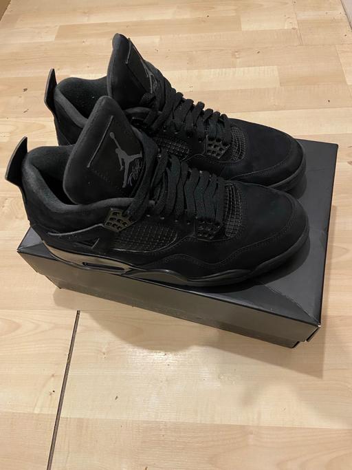 Buy & Sell Ilford Redbridge - Photos for Jordan 4 black cats preowned great condition