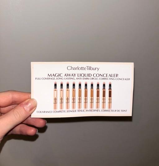 Buy & Sell Abington West Northamptonshire - Photos for Charlotte Tilbury Sample Card