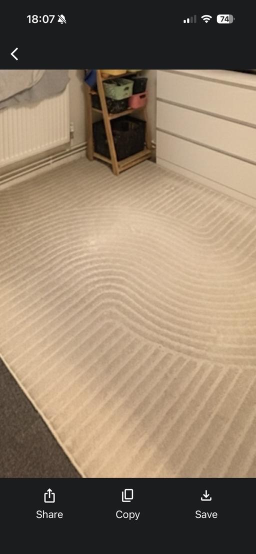 Buy & Sell Pentonville North London - Photos for 200 x 300cm beige rug