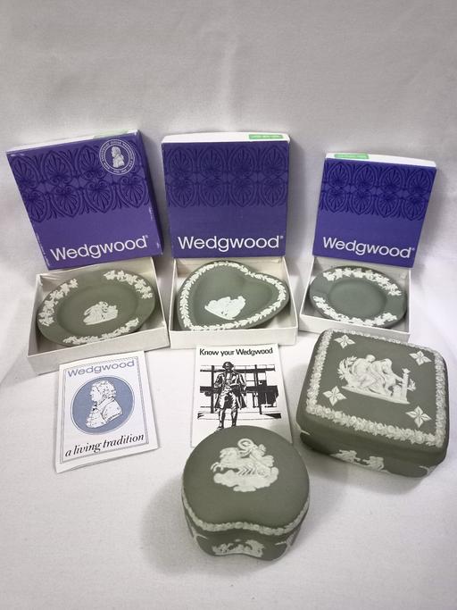 Buy & Sell Hall Green Birmingham - Photos for WEDGWOOD JASPERWARE SAGE GREEN SMALL LOT.