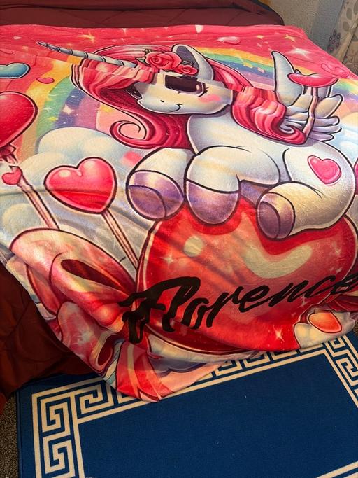 Buy & Sell Bordesley Green Birmingham - Photos for Double unicorn fleece blanket