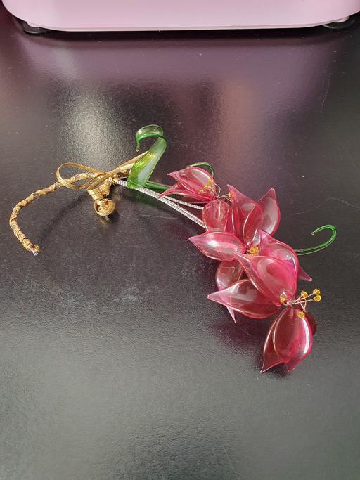 Buy & Sell Upper Gornal Dudley - Photos for pink glass flower spray ornament