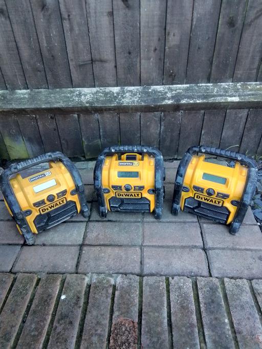 Buy & Sell Allhallows Medway - Kent - Photos for 3 Dewalt radios