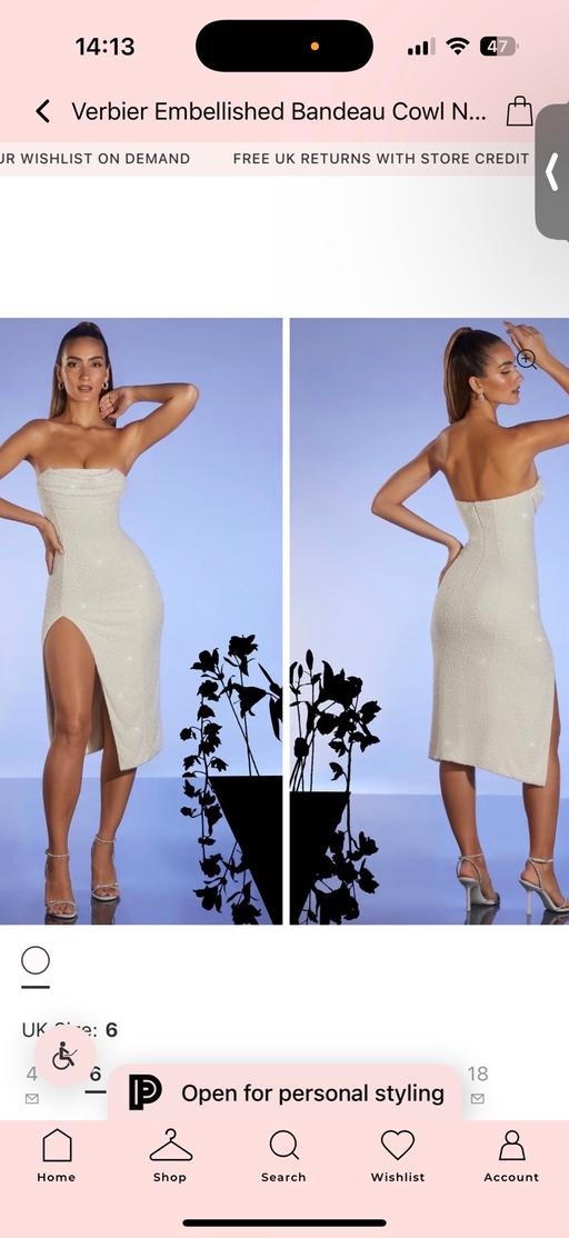 Buy & Sell Battersea South West London - Photos for ivory dress size 8