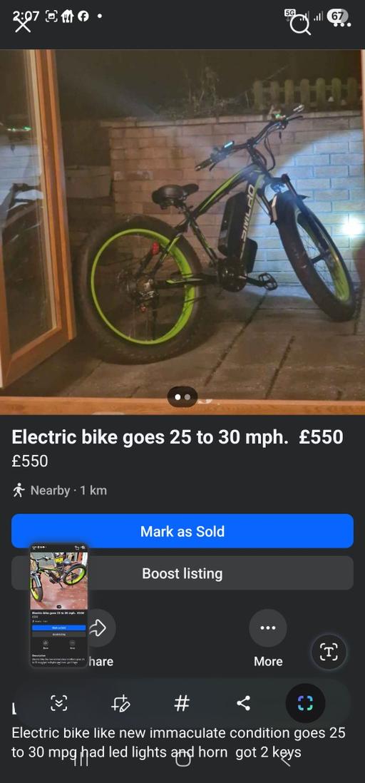 Buy & Sell Rowley Regis Sandwell - Photos for electric bike imaculate got 5 modes goes to 3