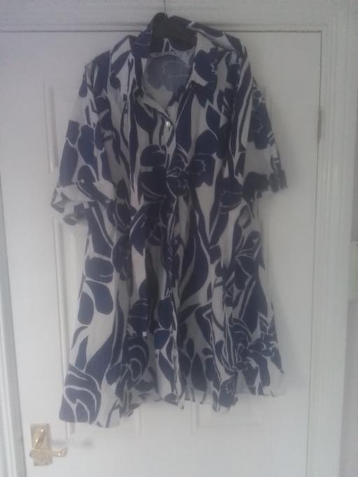 Buy & Sell Streetly Walsall - Photos for ZARA LADIES COTTON DRESS WITH TIE BELT