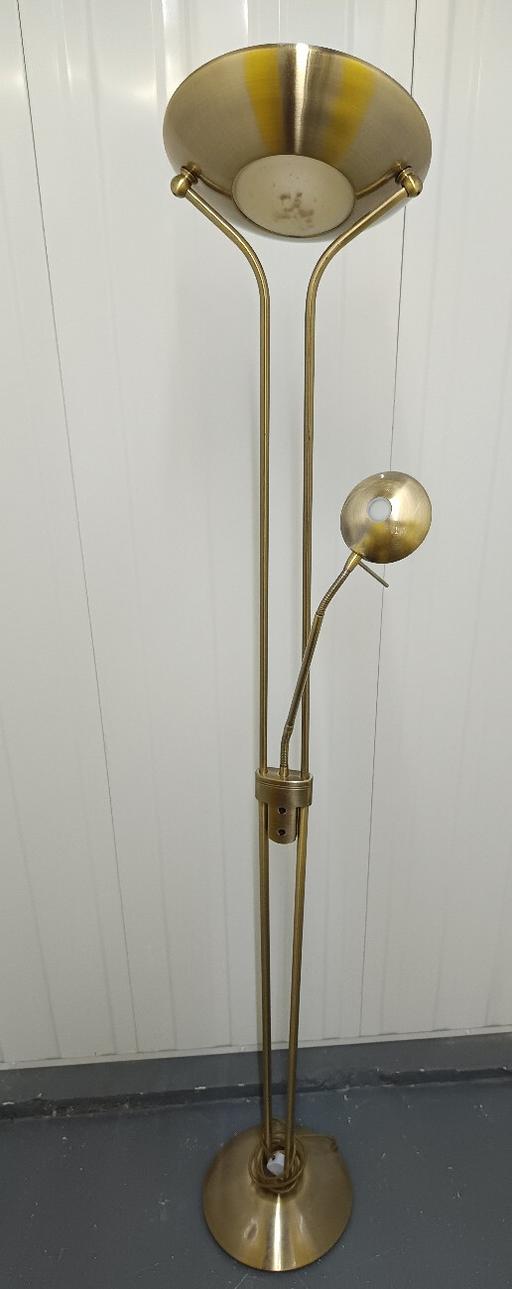 Buy & Sell Wandsworth Road South West London - Photos for Mother and Baby Floor Lamp Brass