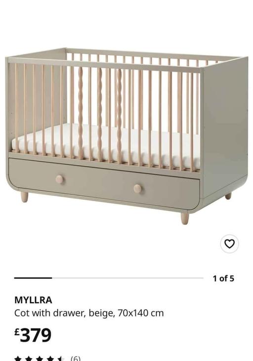 Buy & Sell Isleworth Hounslow - Photos for IKEA Myllra Baby Bett