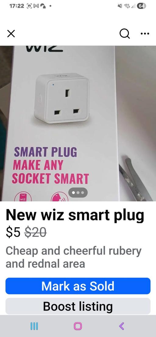 Buy & Sell Rednal Birmingham - Photos for New in box WIZ smart plug £5 each2