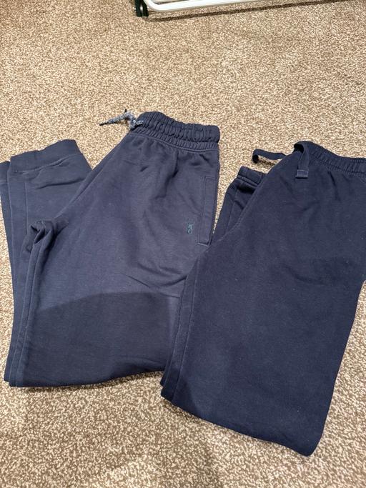 Buy & Sell New Eltham South East London - Photos for 2 pairs navy jog bottoms 9-10 years