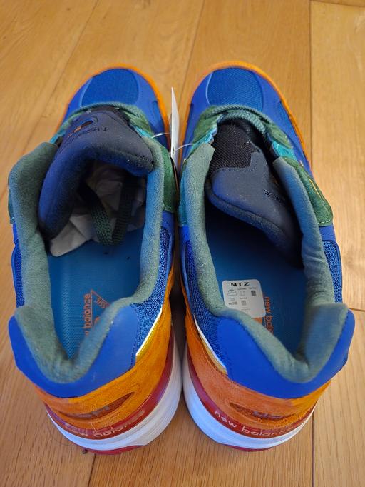 Buy & Sell Haydons Road South West London - Photos for New Balance 992 Blue Orange Trainers