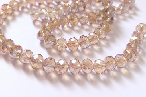 further learning Temple Central London - Photos for 8mm Misty Honey Gold Crystal Glass Beads x72