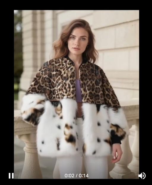 Buy & Sell Farnham Royal Buckinghamshire - Photos for Luxury Boutique Faux Fur Jacket – Leopard Seq