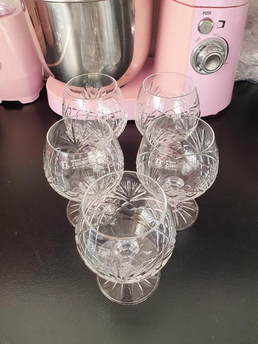 Buy & Sell Upper Gornal Dudley - Photos for vintage crystal brandy glasses set x 5