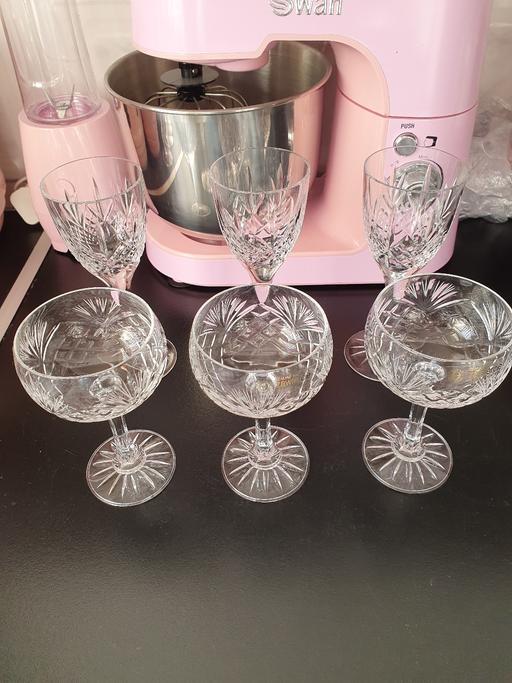 Buy & Sell Upper Gornal Dudley - Photos for vintage crystal glasses x 6