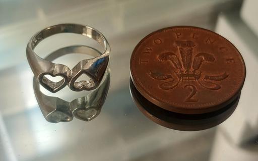 Buy & Sell Thatto Heath Saint Helens - Photos for sterling silver double heart ring