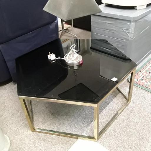 Buy & Sell Saint Pauls Trading Estate Tameside - Photos for Octagonal black glass coffee table