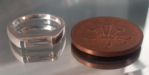 Buy & Sell Thatto Heath Saint Helens - Photos for sterling silver baguette gemstone ring