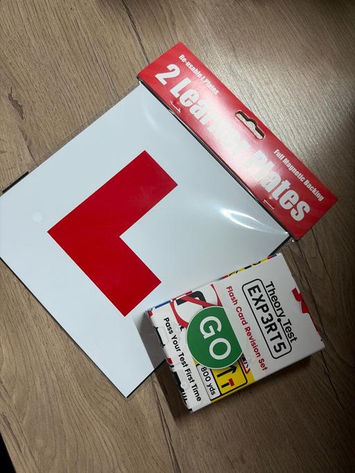 Buy & Sell Duckmanton Chesterfield - Photos for Learner plates & cards