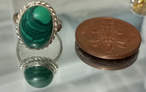 Buy & Sell Thatto Heath Saint Helens - Photos for sterling silver semi precious malachite ring