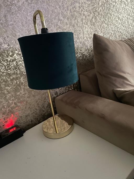 Buy & Sell Castle Vale Birmingham - Photos for Green & gold table lamp