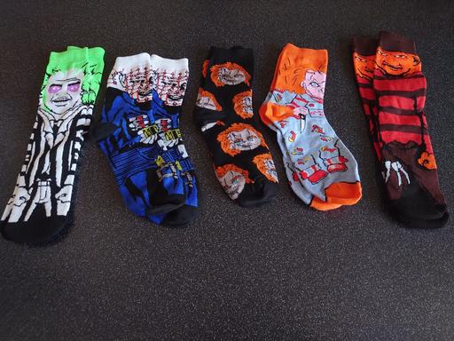 Buy & Sell Woodthorpe Charnwood - Photos for Mens set of 5 horror socks