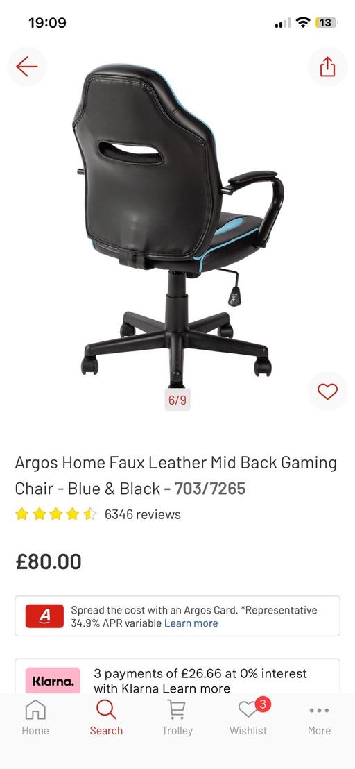 Buy & Sell Castle Vale Birmingham - Photos for Gaming/computer/office chair