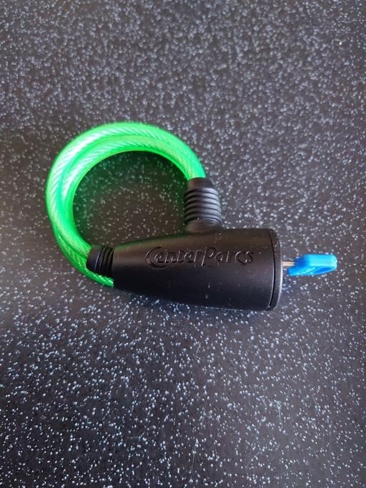 Buy & Sell Woodthorpe Charnwood - Photos for Green centerparcs bike lock and key