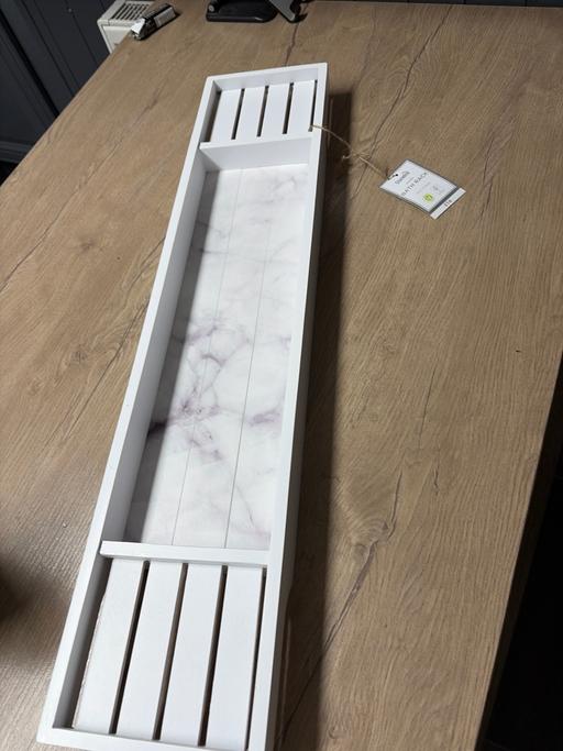 Buy & Sell Duckmanton Chesterfield - Photos for Dunelm marble bath rack