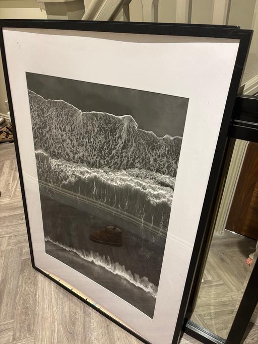 Buy & Sell Eynsford Sevenoaks - Photos for Two large framed black & white photo artworks