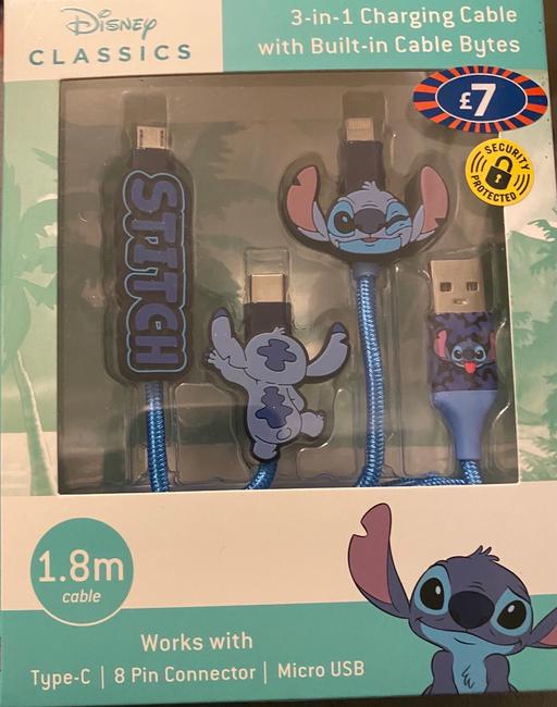 Buy & Sell Yardley Birmingham - Photos for Stitch 3in1 charging cable