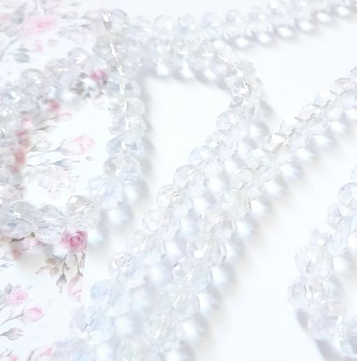 training Temple Central London - Photos for Faceted Rondelle Crystal Glass Beads x72