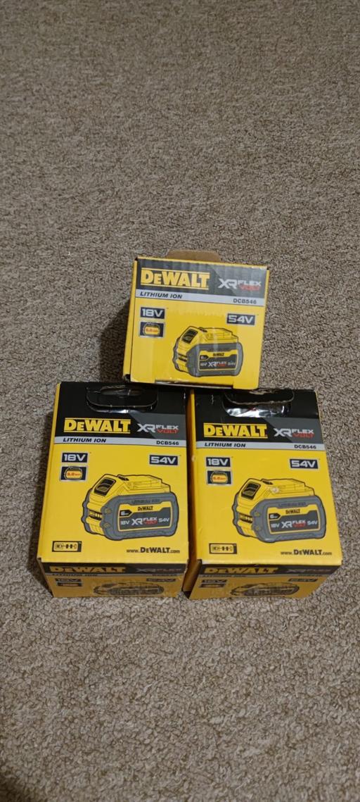 Buy & Sell Brent Park North West London - Photos for dewalt 6ah Flexvolt battery. Brand new.