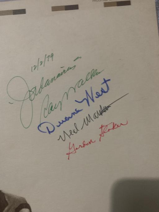 Buy & Sell Thornwood Glasgow - Photos for ELVIS PRESLEY rare print and signed names