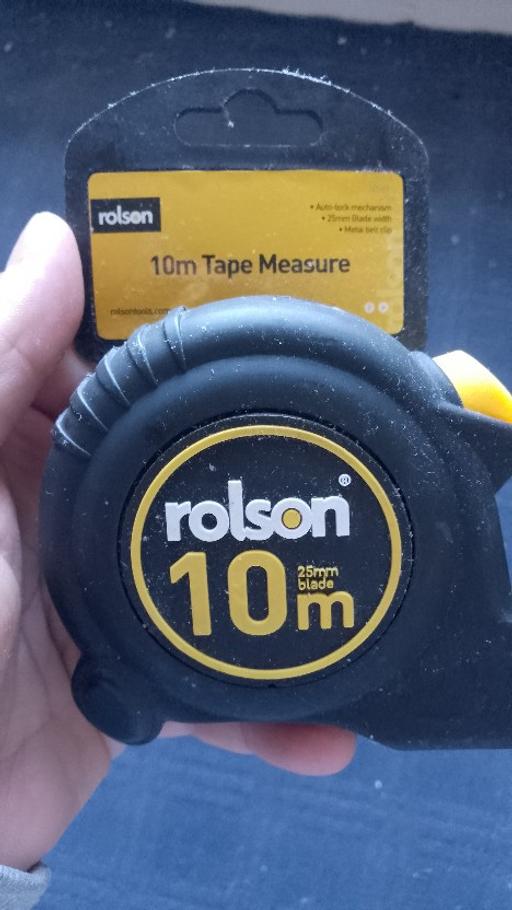 Buy & Sell Falconwood South East London - Photos for Rolson 10m tape measure never used